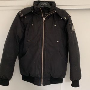 Moose Knuckles bomber jacket
